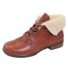 Women'S Naot Ankle Boots | Naot Women'S Pali In Soft Chestnut Leather