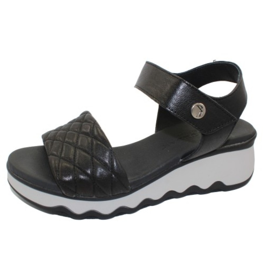 Women'S Paula Urban Walking | Paula Urban Women'S 5-364 In Black Quilted/Smooth Leather