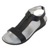 Women'S Arche Travel | Arche Women'S Aurnaa In Noir Fast Grain Leather - Black