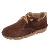 Women'S On Foot Slip Ons | On Foot Women'S Silken-30620 In Testa Brown Suede