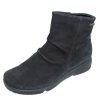 Women'S Mephisto Platforms | Mephisto Women'S Rezia In Black Bucksoft 6900