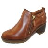 Women'S Pikolinos Zippers | Pikolinos Women'S Llanes W7H-7563 In Brandy Calfskin Leather