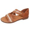 Women'S Pikolinos Flats | Pikolinos Women'S Algar W0X-0785C1 In Brandy Calfskin Leather