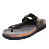 Women'S Mephisto Footbed | Mephisto Women'S Helen In Black Waxy Leather 2800