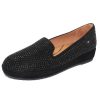 Women'S Lamour Des Pieds Travel | Lamour Des Pieds Women'S Correze In Black Kid Suede/Beading