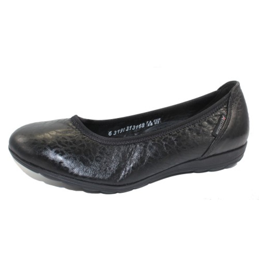 Women'S Mephisto Women'S New Arrivals | Mephisto Women'S Emilie In Black Comet 22100