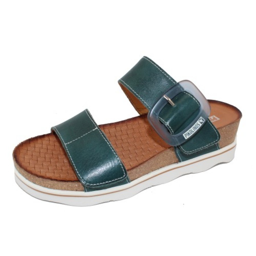 Women'S Pikolinos Travel | Pikolinos Women'S Menorca W6E-0596 In River Calfskin Leather