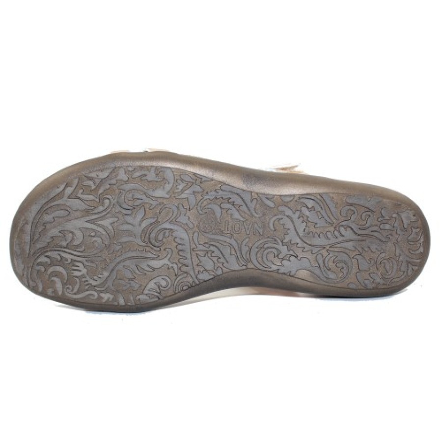 Women'S Naot Footbed | Naot Women'S Carmen In Soft Rose Gold Leather