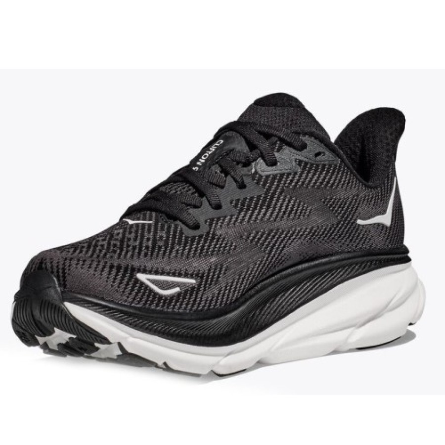 Women'S Hoka One One Oxfords | Hoka One One Women'S Clifton 9 In Black/White