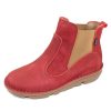 Women'S On Foot Ankle Boots | On Foot Women'S 30503 In Rojo Red Suede