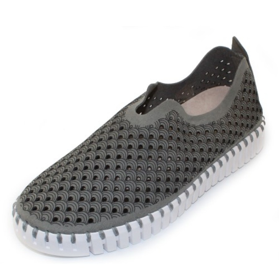 Women'S Ilse Jacobsen Slip Ons | Ilse Jacobsen Women'S Tulip 139 In Grey