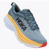 Men'S Hoka One One Oxfords | Hoka One One Men'S Bondi 8 In Goblin Blue/Mountain Spring