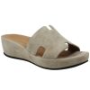 Women'S Lamour Des Pieds Platforms | Lamour Des Pieds Women'S Catiana In Taupe Kid Suede