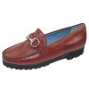 Women'S Robert Zur Slip Ons | Robert Zur Women'S Soho In Luggage Glove Leather