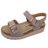 Women'S Mephisto Footbed | Mephisto Women'S Tarina Mobils In Light Taupe Bucksoft 6918