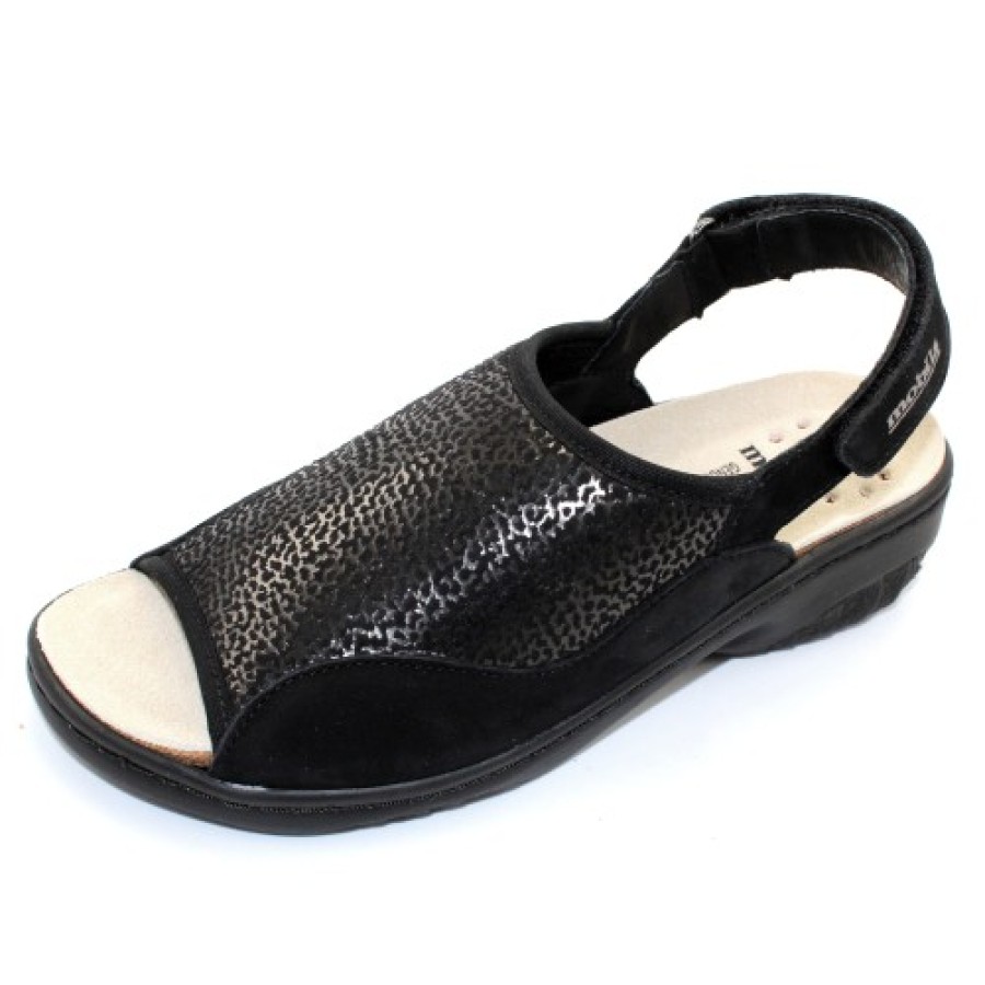 Women'S Mephisto Travel | Mephisto Women'S Gisella Mobils In Black Bucksoft/Abril 6900/00