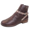 Women'S Naot Pull Ons | Naot Women'S Briza In Soft Brown/Toffee Brown/Radiant Copper Leather