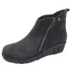 Women'S Wolky Boots & Booties | Wolky Women'S Phoenix Wr In Black Nubuck