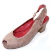 Women'S Pas De Rouge Heels | Pas De Rouge Women'S Milly 2353 In Onice Tan Suede