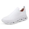 Women'S Yes Brand Shoes Slip Ons | Yes Brand Shoes Women'S Sallie Slip On In White Fabric