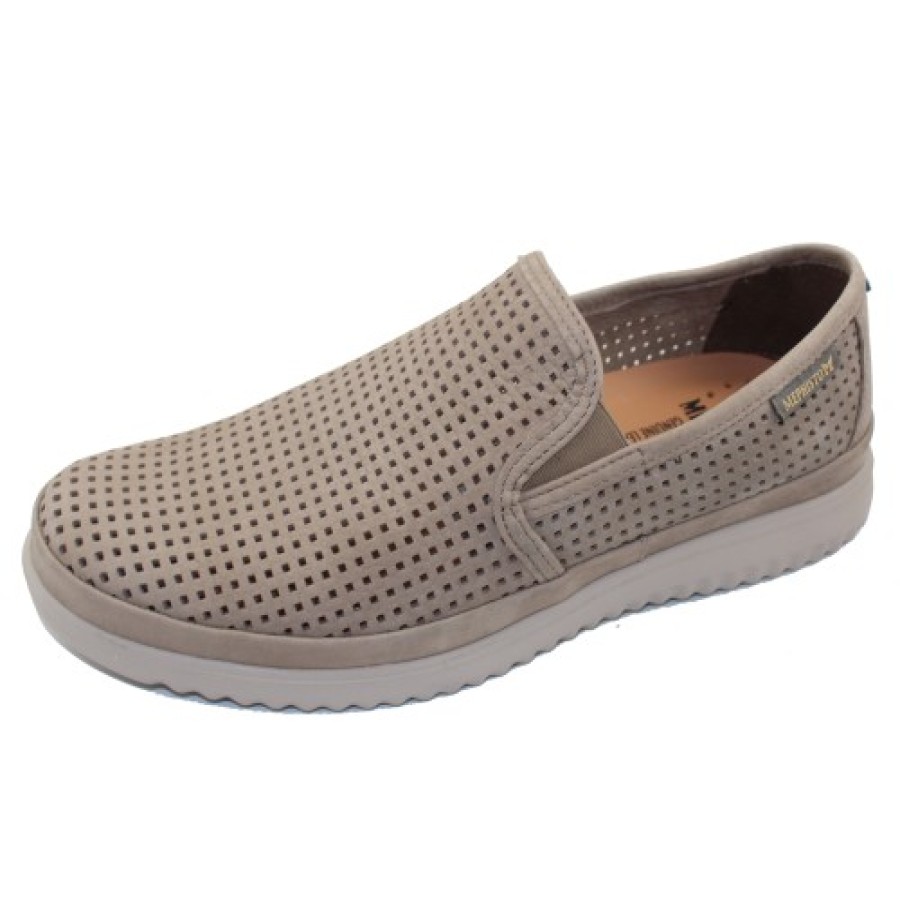 Men'S Mephisto Slip Ons | Mephisto Men'S Tiago In Sand Sportubuck 1932N