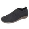 Women'S Naot Slip Ons | Naot Women'S Okahu In Black Knit