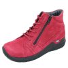 Women'S Wolky Zippers | Wolky Women'S Why In Oxblood Antique Nubuck