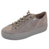 Women'S Paul Green Walking | Paul Green Women'S Hadley Sneaker In Cachemire Metallic Suede