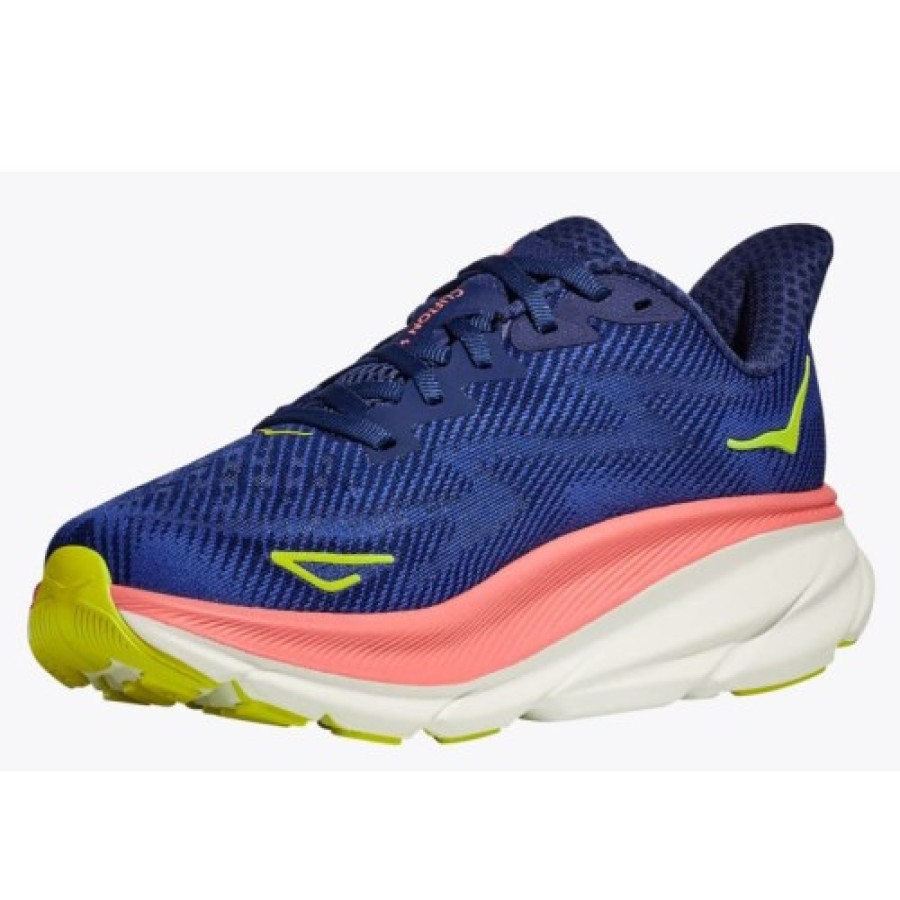 Women'S Hoka One One Women'S New Arrivals | Hoka One One Women'S Clifton 9 In Evening Sky/Coral