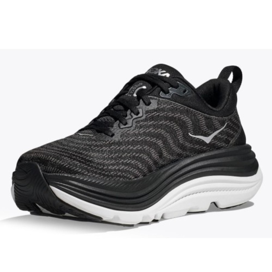 Women'S Hoka One One Travel | Hoka One One Women'S Gaviota 5 In Black/White