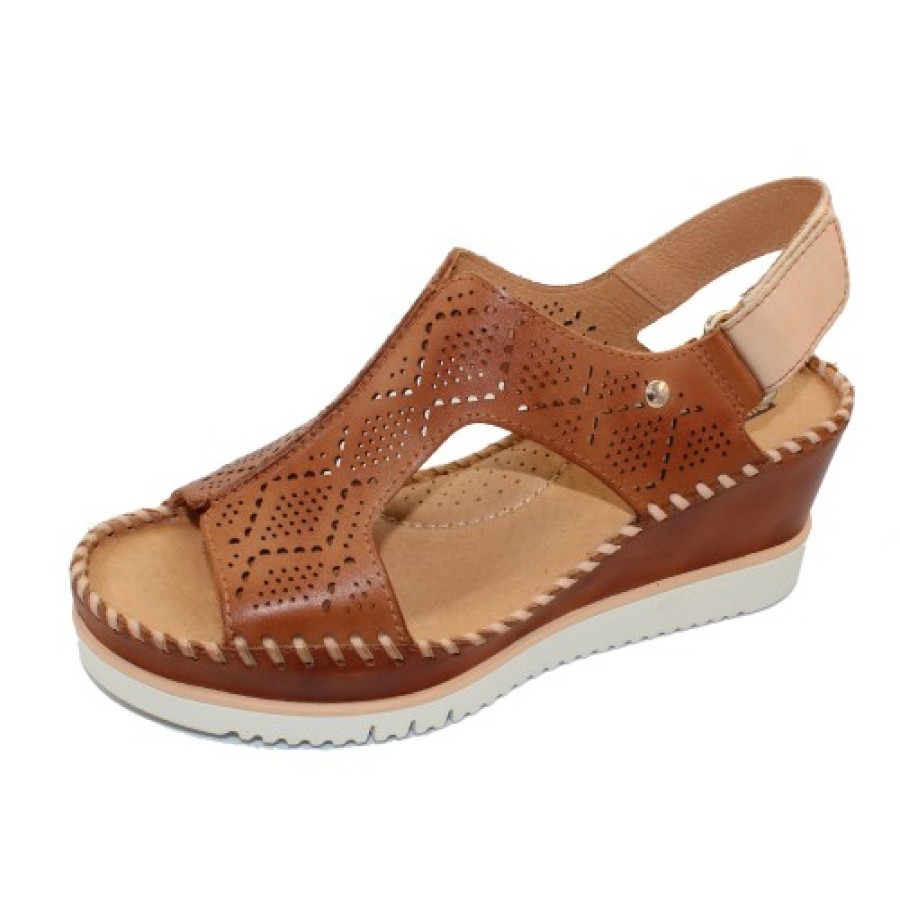 Women'S Pikolinos Travel | Pikolinos Women'S Aguadulce W3Z-1775C1 In Brandy Calfskin Leather