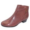 Women'S Regarde Le Ciel Ankle Boots | Regarde Le Ciel Women'S Stefany-186 In Noce Glove Leather