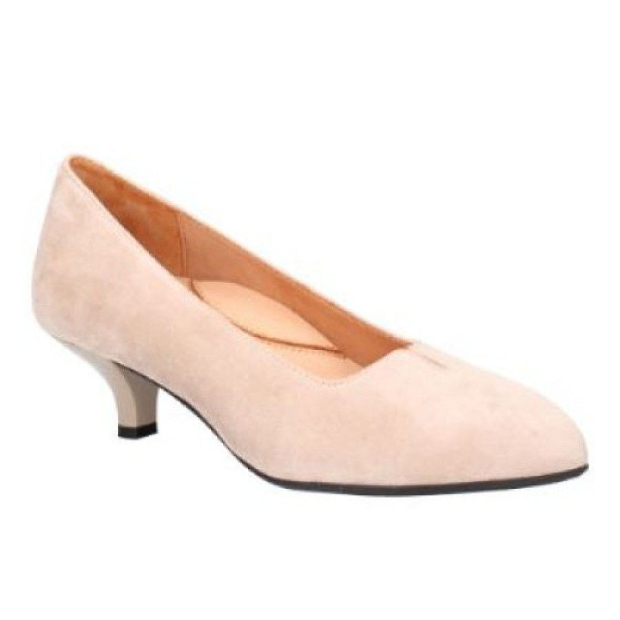 Women'S Lamour Des Pieds Pumps | Lamour Des Pieds Women'S Kavan In Taupe Kid Suede