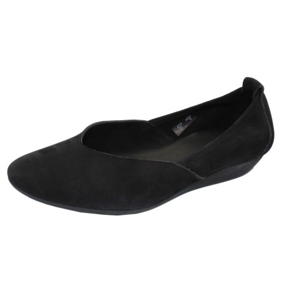 Women'S Arche Wedges | Arche Women'S Onyssa In Noir Nubuck