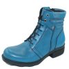 Women'S Wolky Women'S New Arrivals | Wolky Women'S Center Wr In Petrol Velvet Leather