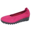 Women'S Arche Slip Ons | Arche Women'S Lomiss In Griotte Nubuck