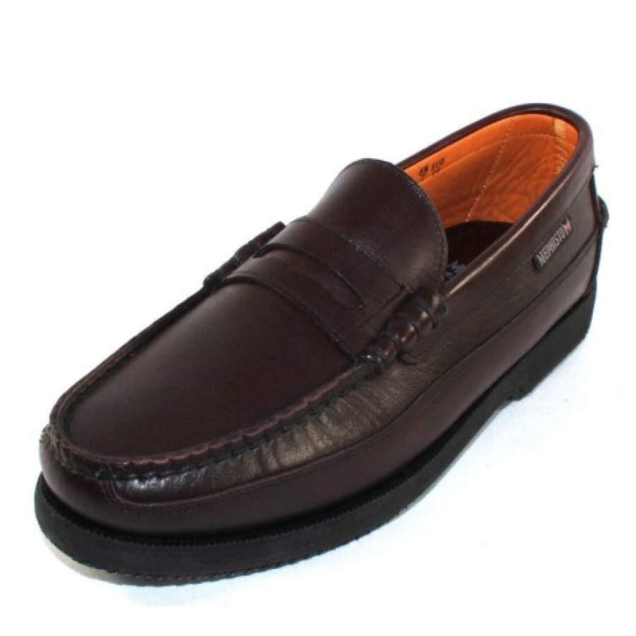 Men'S Mephisto Apron Toe | Mephisto Men'S Cap Vert In Cordovan Smooth Leather 9070