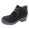 Women'S Salvia Boots & Booties | Salvia Women'S Charly In Black Vizalo Suede