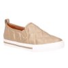 Women'S Lamour Des Pieds Slip Ons | Lamour Des Pieds Women'S Kamada In Platino Lamba Quilted Leather