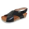 Women'S Pikolinos Women'S New Arrivals | Pikolinos Women'S Mahon W9E-0912 In Black Calfskin Leather