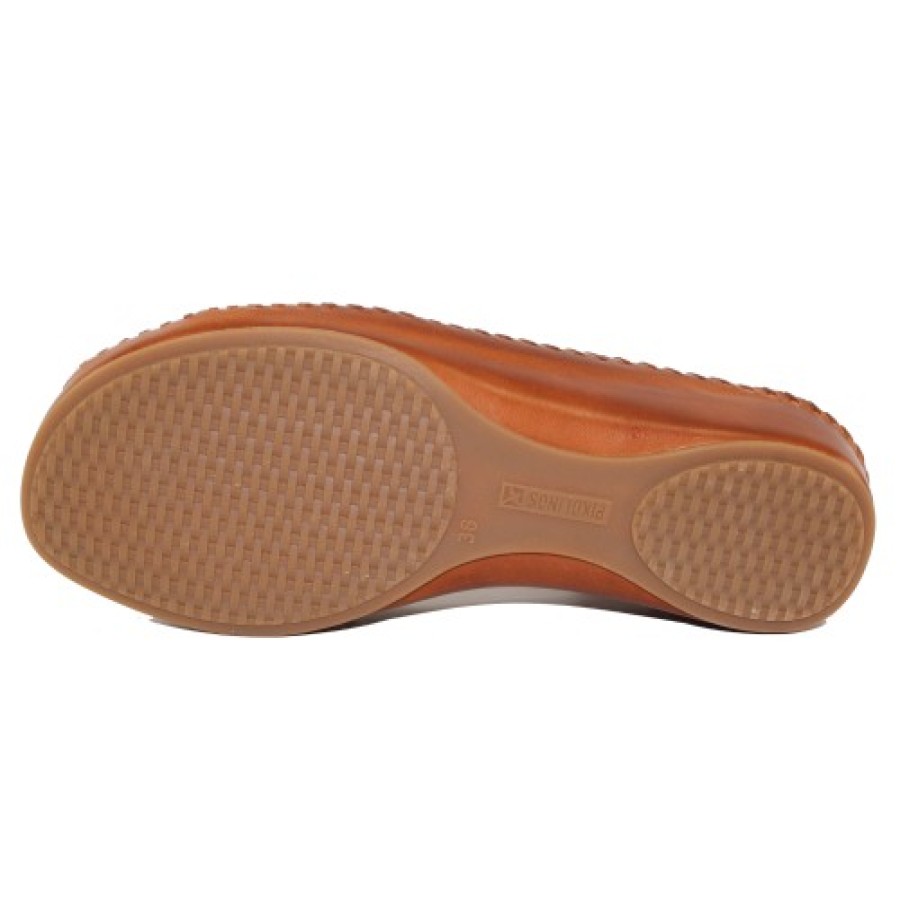 Women'S Pikolinos Mary Jane & Instep Strap | Pikolinos Women'S P. Vallarta 655-0575 In Nata Calfskin Leather