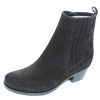 Women'S La Canadienne Boots & Booties | La Canadienne Women'S Princeton In Black Waterproof Suede