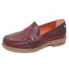 Women'S Pikolinos Slip Ons | Pikolinos Women'S Aldaya W8J-3541 In Garnet Calfskin Leather