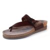 Women'S Mephisto Footbed | Mephisto Women'S Helen In Dark Brown Waxy Leather 2878