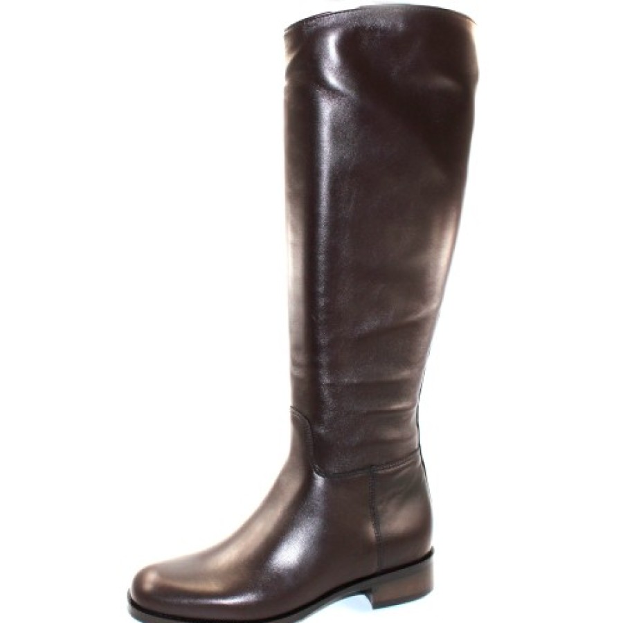 Women'S La Canadienne Heels | La Canadienne Women'S Sasha In Brown Waterproof Leather