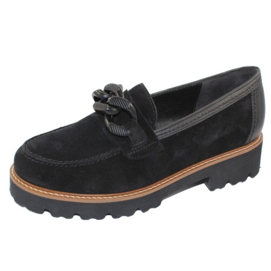 Women'S Gabor Loafers | Gabor Women'S 35.240 In Schwarz Dreamvelour 17