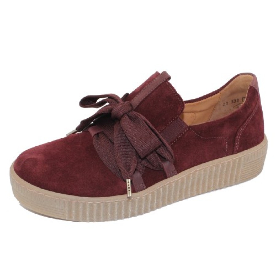 Women'S Gabor Slip Ons | Gabor Women'S 23.333 In Merlot Dreamvelour 15