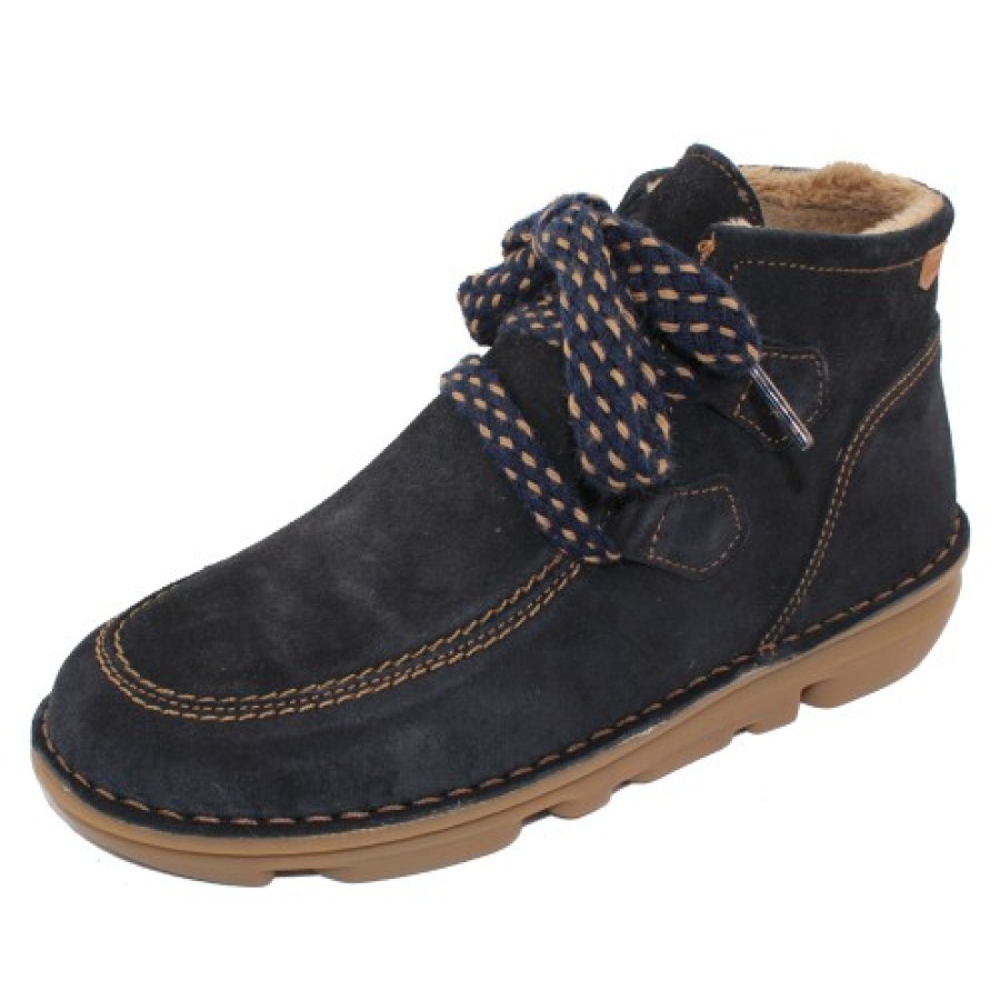 Women'S On Foot Apres Ski | On Foot Women'S Silken-30607 In Marino Navy Suede