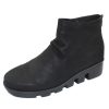 Women'S Lamour Des Pieds Ankle Boots | Lamour Des Pieds Women'S Hadirat In Black Weathered Cowhide Leather