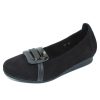 Women'S Arche Skimmers | Arche Women'S Nimmey In Noir Nubuck/Naka/Laekeo